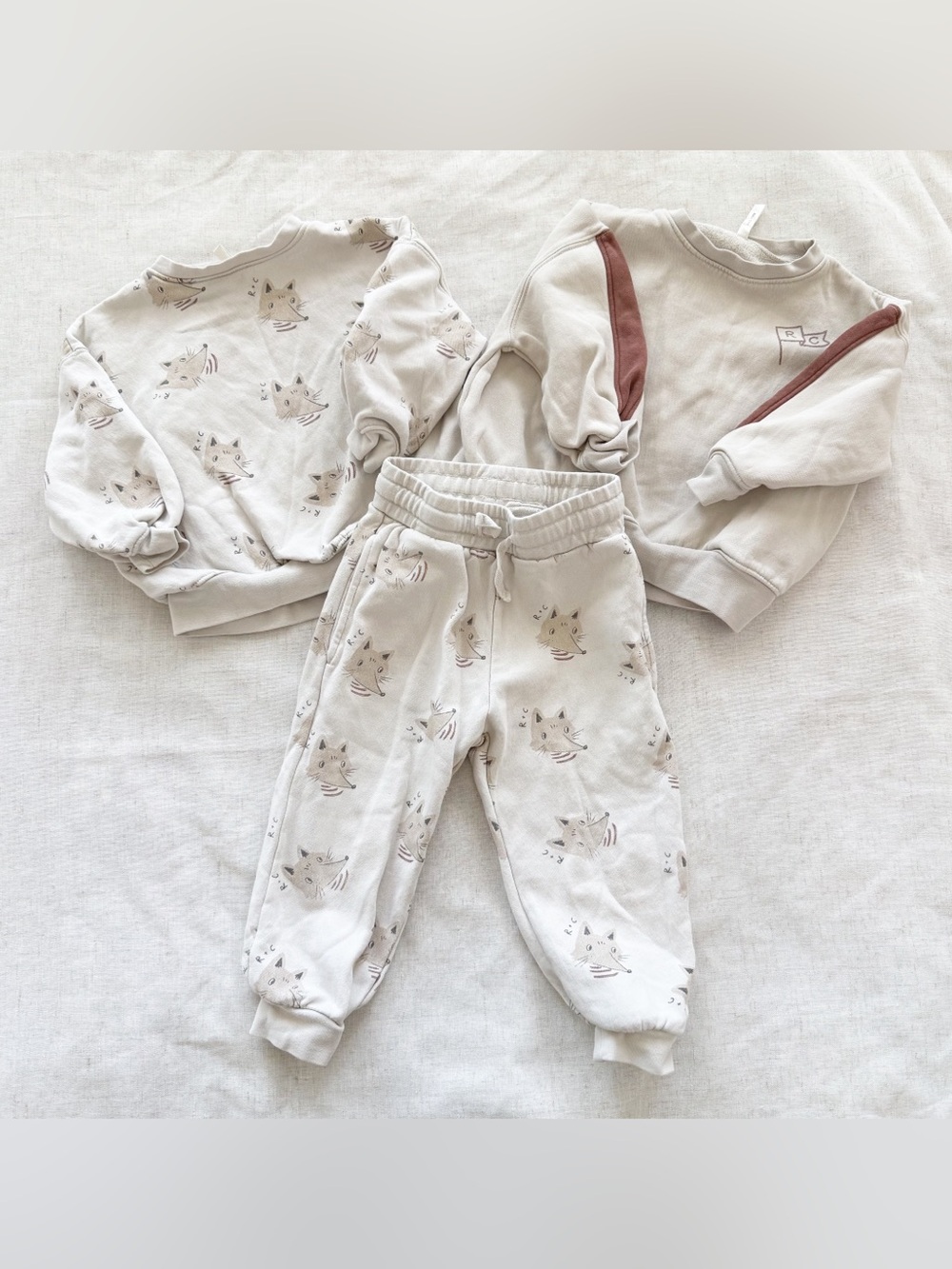 Rylee + Cru 3 Piece Bundle - Coyote Set and Sweater